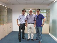 俄罗斯客户在上海开会