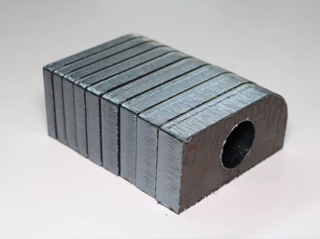  纤维金属激光切割样品