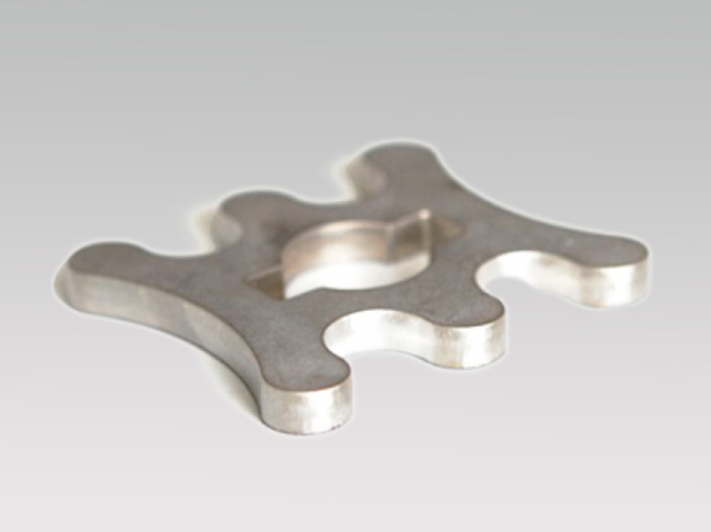  纤维金属激光切割样品